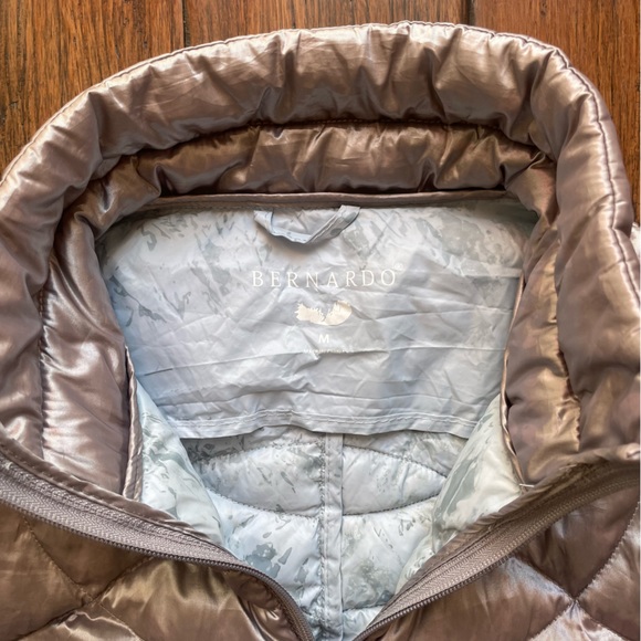 Vintage Bernardo Silver Puff Jacket - Picture 3 of 6